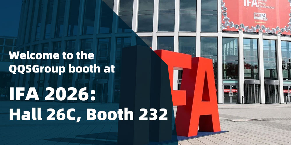 QQS Group Showcases Smart Hardware Innovation Solutions at IFA 2026 in Germany