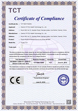 UV Phone Sanitizer CE Certificated