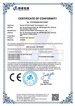 portable UVC light CE Certificated